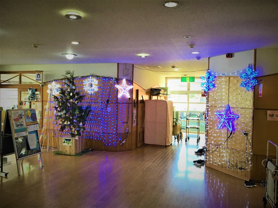 松江市立城東保育所クリスマスイルミネーション